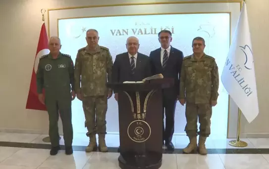 Bakan Güler Van'ı Ziyaret Etti