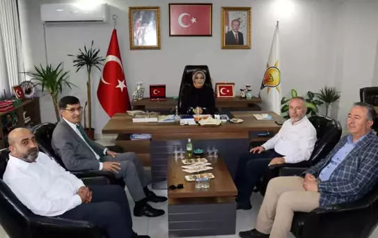 Kütahya Belediye Başkanı Eyüp Kahveci'den AK Parti İl Başkanlığı'na İade-i Ziyaret