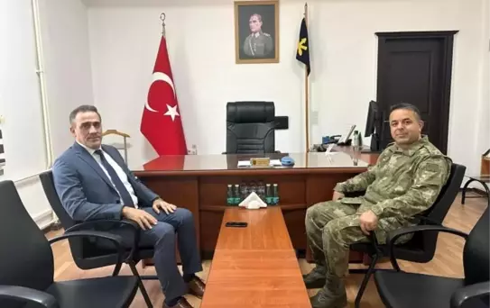 Kaymakam Memiş'ten Veda Ziyareti