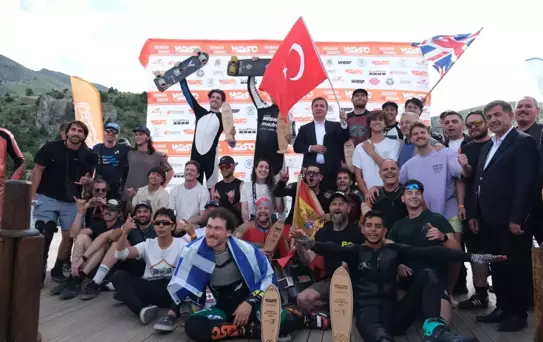 Dünya Kaykay İniş Şampiyonası Bitti