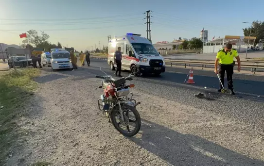 Tekirdağ'da TIR'a Çarpan Motosiklet Sürücüsü Hayatını Kaybetti