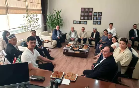 Özbekistan Gazeteciler Heyeti Bursa'da Temaslarda Bulundu