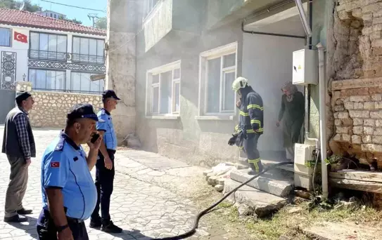 Kastamonu'da Bodrumda Yangın Çıktı