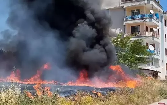Zile'de Yangın Kontrol Altına Alındı