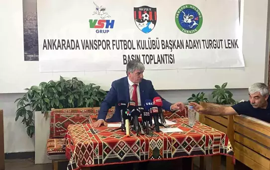 Turgut Lenk, Vanspor için Süper Lig hedefli