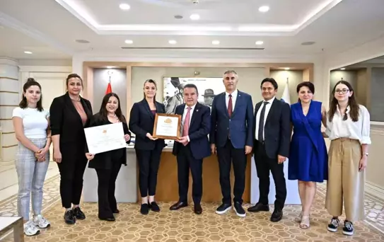 Antalya Büyükşehir Belediyesi, Cittaslow'tan Ödül Aldı