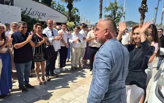 Bodrum Kaymakamı Mustafa Çit'e Duygusal Veda Töreni