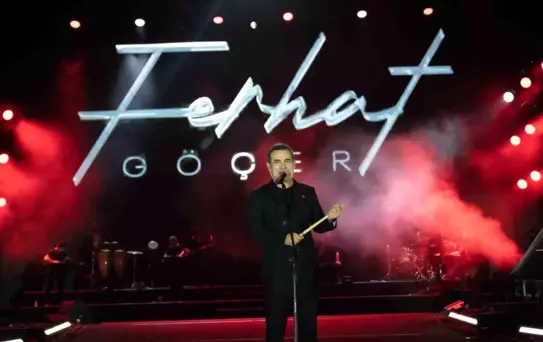 Ferhat Göçer Samsun'da Konser Verdi