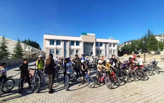 Bozkır'da Uyuşturucuya Karşı Bisiklet Turu
