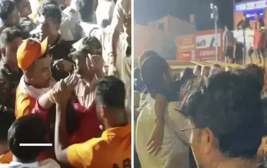 Hindistan'da dini törende izdiham: 3 ölü, 50'den fazla yaralı