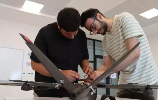 RTEÜ öğrencilerinden afetlerde kullanılmak üzere insansız hava aracı geliştirildi