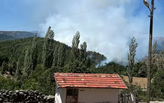 Isparta'daki Yangında Hız Yavaşladı