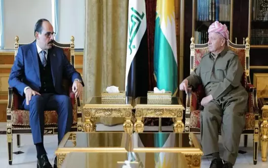 MİT Başkanı İbrahim Kalın'dan Kuzey Irak'ta kritik temaslar