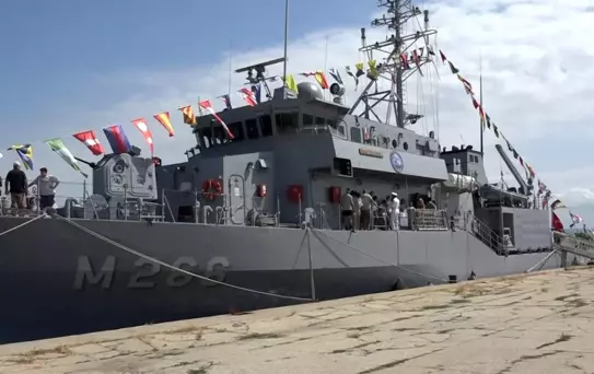 TCG Amasra Gemisi İğneada'da Ziyarete Açıldı