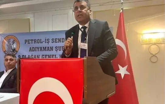 Petrol-İş Adıyaman'da Karaman Yeniden Başkan