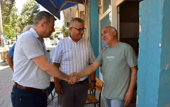 AYESOB Başkanı Künkcü'den Germencik Esnafına Ziyaret