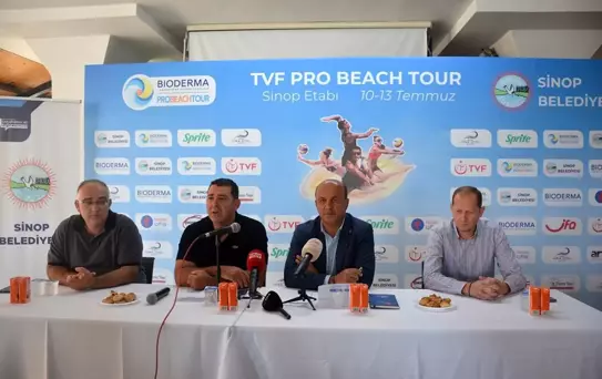 Sinop'ta 7. Uluslararası Pro Beach Voleybol Turnuvası Başlıyor