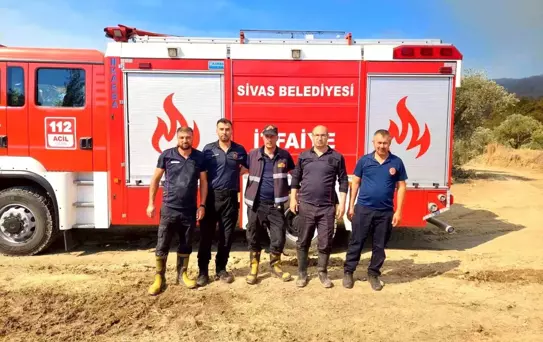Sivas İtfaiyesi, Hatay'daki Orman Yangınlarına Destek İçin Görev Aldı