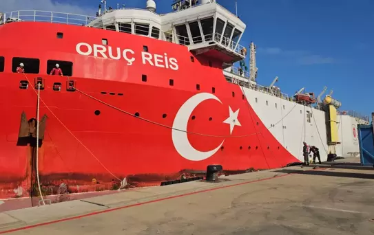 Oruç Reis Gemisi Zonguldak'a Döndü