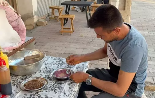 Kozan'da Serinletici Kar Lezzeti