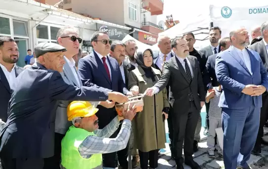 Domaniç'te Yeni Camii Temeli Atıldı