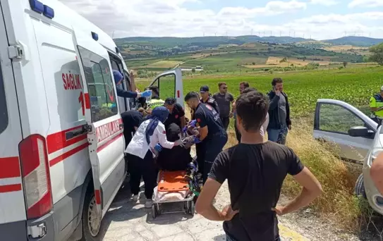 Havza'da Trafik Kazası: 2 Yaralı