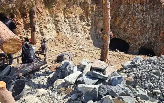 Gaziantep'te Kaçak Krom Madenine Baskın