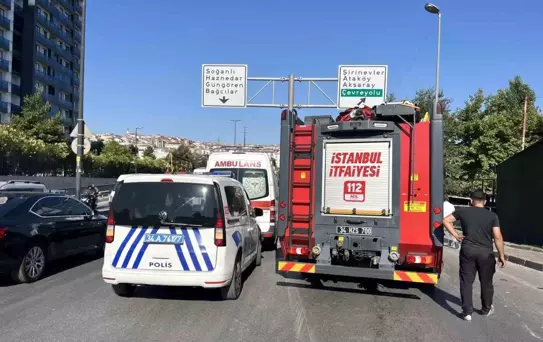 Bahçelievler'de Kaza: Motosikletli Yaralandı