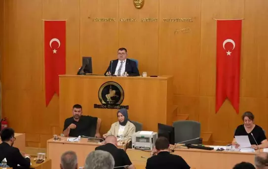 Düzce Belediye Meclisi Temmuz Ayı Toplantısı Gerçekleşti