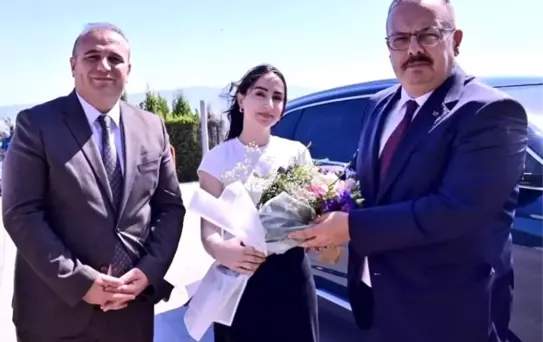 Aydın Valisi Canbolat, Köşk Kaymakamı Taş'ı Ziyaret Etti
