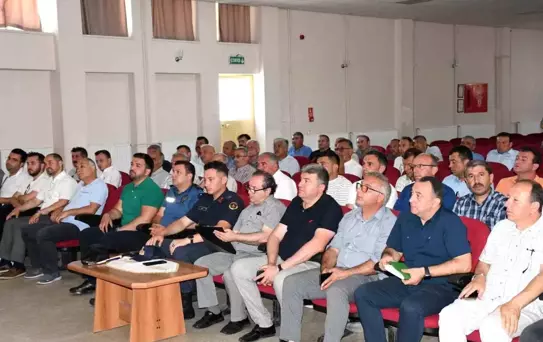Samsun Alaçam'da Muhtarlar Toplantısı Gerçekleşti
