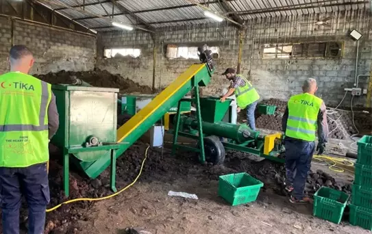 TİKA'dan Filistin'e Zeytin Atıklarından Enerji Projesi