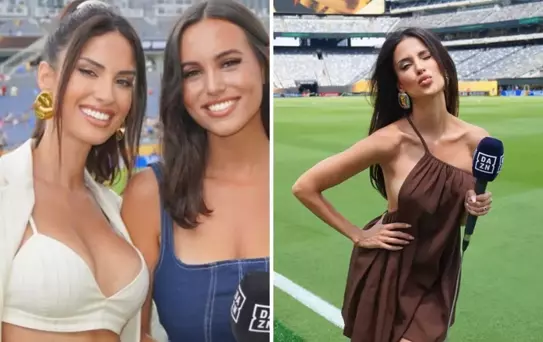İtalyan kadın futbol sunucularının uygunsuz kıyafetleri tartışma konusu oldu