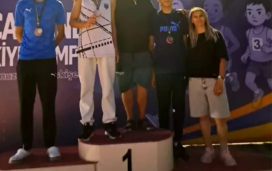 Eskişehir U14 Atletizm Şampiyonası'nda Afyon Başarısı