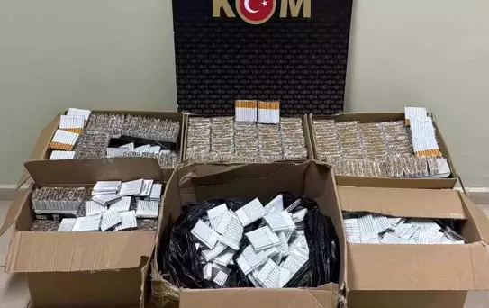 Aydın'da Kaçak Tütün Operasyonu