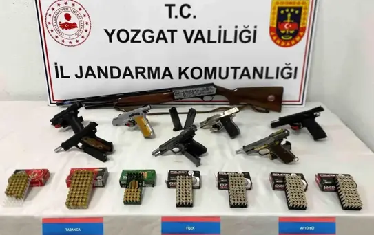 Yozgat'ta Gömülü Silahlar Bulundu