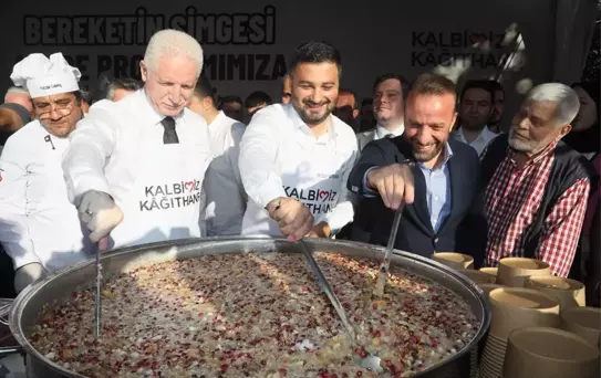 Kağıthane'de Geleneksel Aşure Etkinliği