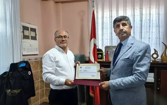 Anamur Müftülüğü Personeline Başarı Belgeleri Verildi