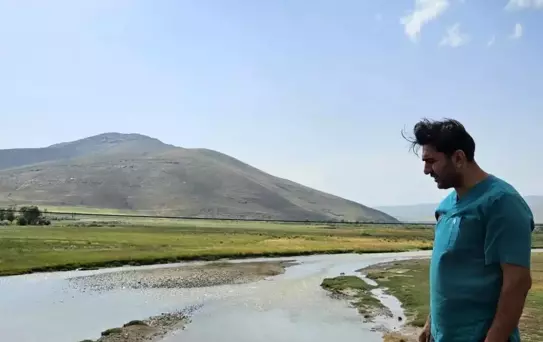 Diyadin'de Murat Nehri Denetimleri Devam Ediyor