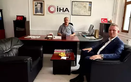 AK Parti Kütahya Milletvekili Demir'den İhlas Haber Ajansı'na ziyaret ve 15 Temmuz mesajı