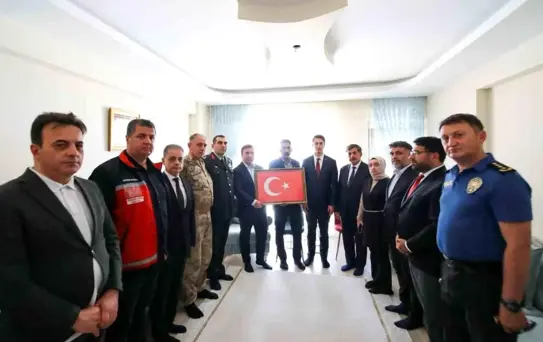 Vali Aydoğdu, Gazi Çatma'yı Ziyaret Etti