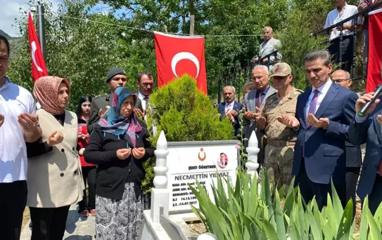 Gümüşhane'de Şehit Öğretmen Necmettin Yılmaz Anıldı