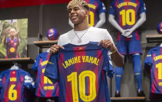 Barcelona'nın yeni 10 numarası Yamal'a rekor maaş! 10 kat zam yapıldı