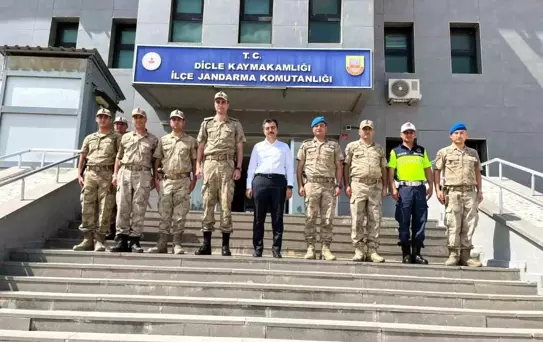 Kaymakam Atış Jandarma Komutanlığı'nı Ziyaret Etti