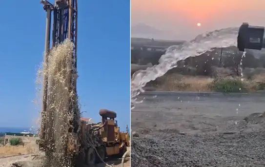 KKTC'nin kaderini değiştirecek keşif! Miktarı açıklanmayan zengin su rezervi bulundu