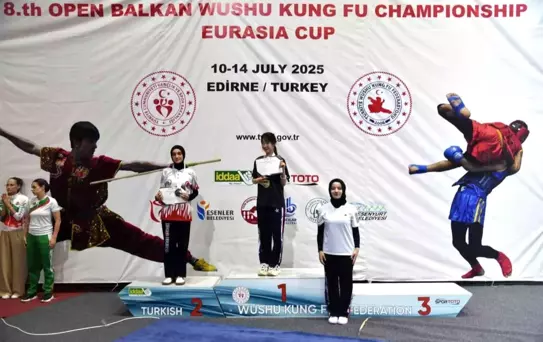 Sakarya Wushu Takımı, Balkan Şampiyonasında Tarihi Başarıya İmza Attı