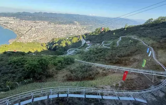 Ordu'da Dağ Kızağı ve Sosyal Tesisleri Açıldı