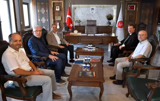 Başkan Dilsiz'den Müftü Dilek'e Ziyaret