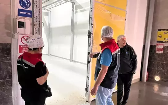 Bayburt Mezbahasında Hijyen Denetimi Gerçekleştirildi