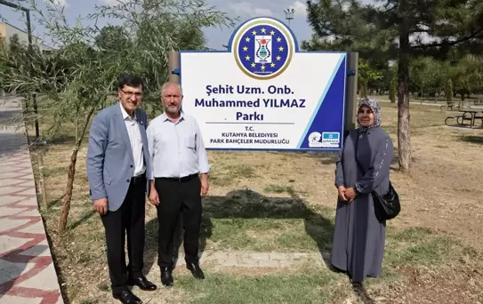 Şehit Muhammed Yılmaz'ın adı parkta yaşatılacak